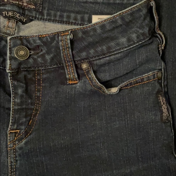 Silver Mid Skinny Jean W26 L 31 - Picture 10 of 10